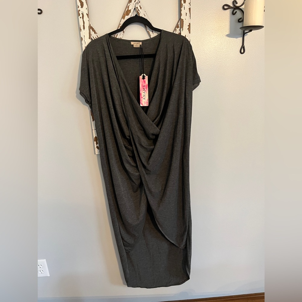 ANAMA Dress NWT Size Smalll T-shirt Dress Lagenlook Dress